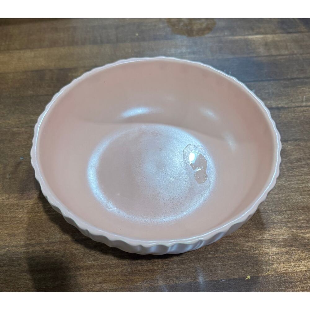 Franciscan Coronado Vegetable Bowl - Matte Coral - 7.5" - Picture 3 of 3